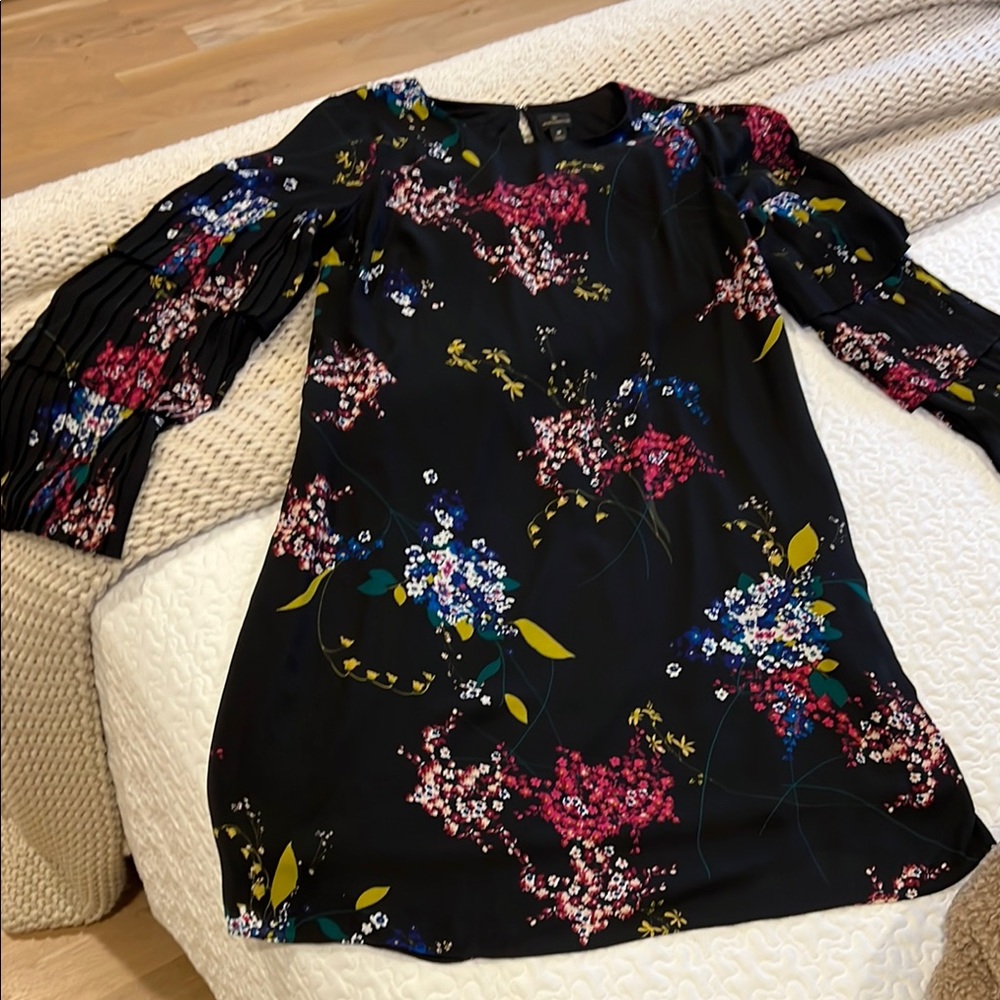 Floral Black Women's Top